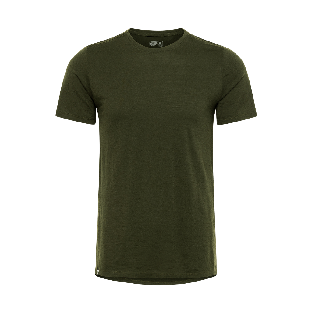 Men's 100% Merino Wool Short Sleeve