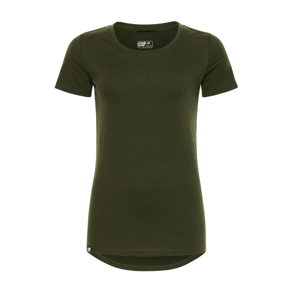 Women's 100% Merino Wool Short Sleeve Shirt