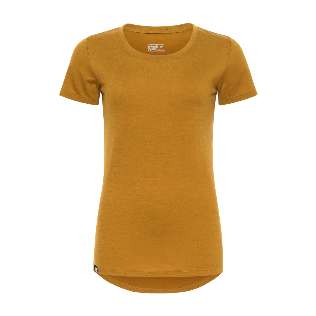 Women's 100% Merino Wool Short Sleeve Shirt