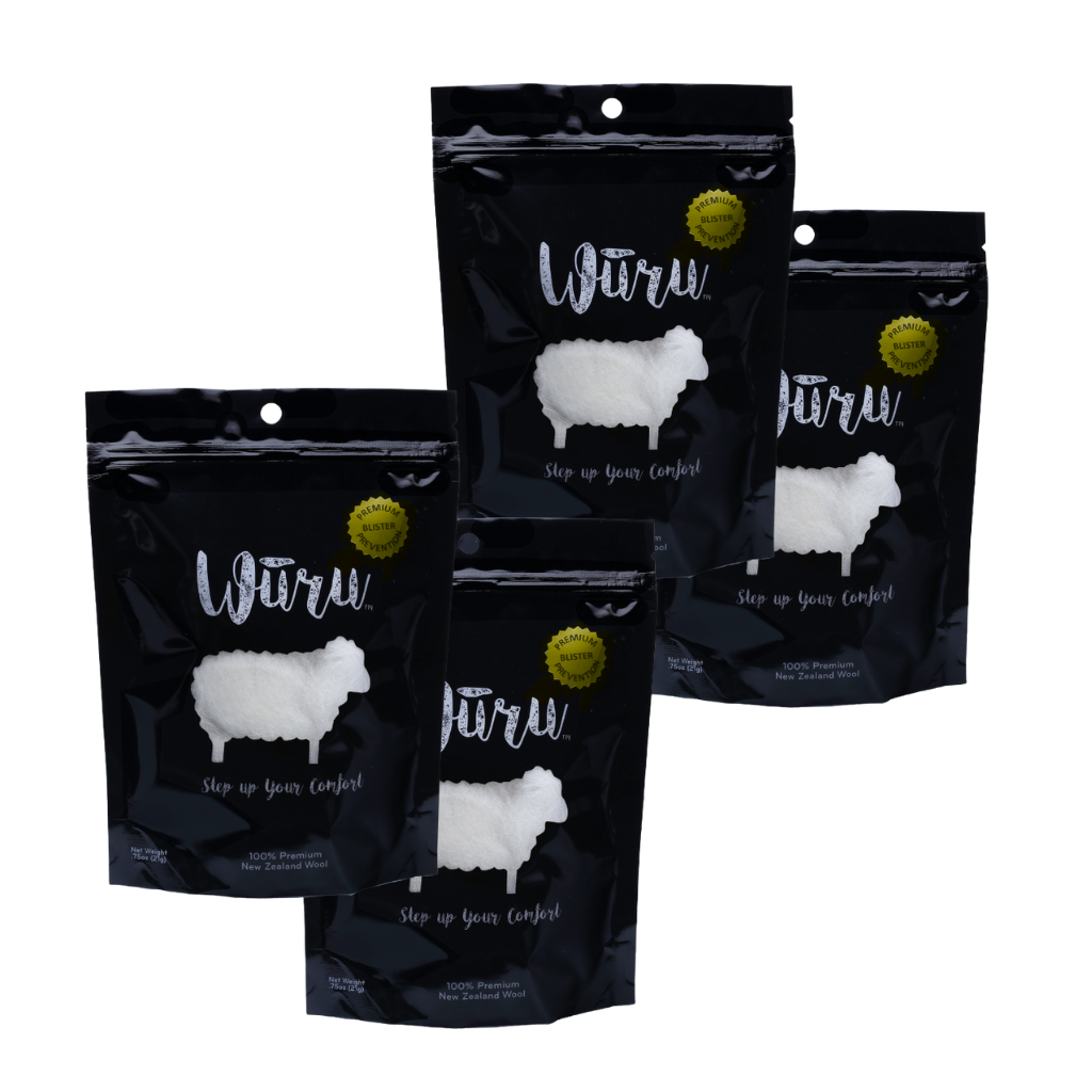 Wuru WURU Sports Wool - All Natural Blister Prevention – WŪRU Wool Co.