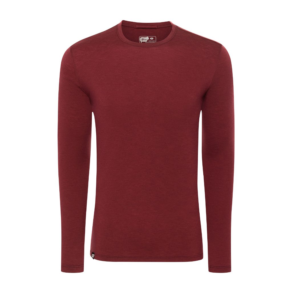 Men's Nuyarn® Merino Wool Long Sleeve – WŪRU Wool Co.